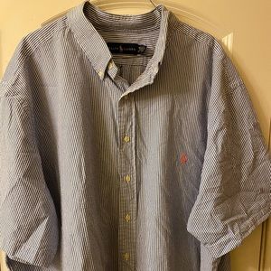 Ralph Lauren Seer sucker shirt